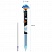 превью Ручка шариковая автоматическая MESHU «Space Aliens» синяя, 0.5мм, грип, корпус ассорти