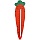 Линейка деревянная MESHU «Carrot», 12см, европодвес