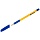 Ручка шариковая OfficeSpace «Yellow Stone», синяя, 0.7мм, грип, штрихкод