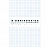 превью Блокнот МАЛЫЙ ФОРМАТ (108×146 мм) А6, 48 л., гребень, картон, клетка, ОФИСМАГ, синий
