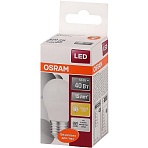 Лампа светодиодная OSRAM LEDSCLP40 5.5W/827 230VFR E27 FS1