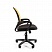 превью Кресло офисное Easy Chair 304 TC черное/желтое (ткань/сетка/пластик)