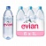 превью Вода минеральная Evian негазированная 1 литр (6 штук в упаковке)