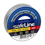 Изолента Safeline 19/20 серо-стальной (12124)
