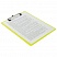 превью Доска-планшет BRAUBERG "Energy", с верхним прижимом, А4, 22,6х31,5 см, пластик, 2 мм, неоновый желтый