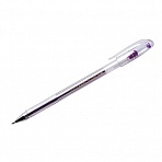 Ручка гелевая Crown «Hi-Jell Color» фиолетовая, 0.7мм