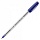 Ручка шариковая масляная STAFF Basic «OBP-306», СИНЯЯ, игольчатый узел 0.7 мм, линия письма 0.35 мм