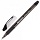 Ручка гелевая BRAUBERG «Samurai», корпус прозрачный, толщина письма 0.5 мм, резиновый держатель, черная