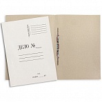 Папка-скоросшиватель Дело № картонная А4 до 200 листов белая (280 г/кв.м)
