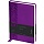 Ежедневник недатир. A5, 160л., кожзам, Berlingo «Vivella Prestige», фиолетовый