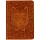 Обложка для паспорта Кожевенная мануфактура, нат. кожа, «Пес в очках», коричневый