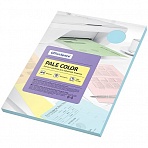 Бумага цветная OfficeSpace «Pale Color», A4, 80 г/м², 100л., (голубой)