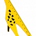 превью Линейка 15см Мульти-Пульти, «Жираф», пластиковая, прозрачная, желтая, европодвес