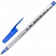 превью Ручка шариковая неавтоматическая Deli Think, шарик 1 мм, линия 0.7, синяя