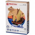 Модель для сборки из пенополистирола Rezark «Корабли. Китайский парусник», картонная коробка STH-006