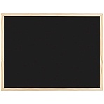 Доска магнитно-меловая OfficeSpace, 45×60см, деревянная рамка, черная