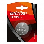Батарейка Smartbuy таблетка CR2016