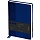 Ежедневник недатир. A5, 160л., кожзам, Berlingo «Vivella Prestige», синий