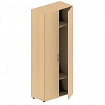 Шкаф МЕТ для одежды широкий (клен, 800×420×1950 мм)