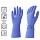 Перчатки латексные КЩС, прочные, хлопковое напыление, размер 7.5-8 M, средний, синие, HQ Profiline