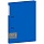 Папка на 2 кольцах Berlingo «Soft Touch», 24мм, 700мкм, синяя, D-кольца, с внутр. карманом