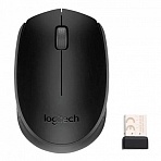 Мышь компьютерная Logitech B170 черная