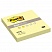 превью Стикеры клейкие Post-it Basic канареечный желтый, 76х76 мм, 100л