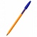 превью Ручка шариковая одноразовая неавтоматическая масляная BIC Orange синяя (толщина линии 0.35 мм)