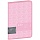 Папка на молнии Berlingo «Starlight S» А5+, 600мкм, розовая, с рисунком