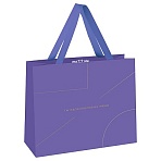 Пакет подарочный 23×18×10см MESHU «Monocolor. Lavender», отд. фольгой, матовая ламинация