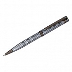 Ручка шариковая Delucci «Stellato» синяя, 1.0мм, корпус серебро/хром, поворотн., подарочная упаковка
