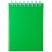 превью Блокнот А5, 80 л., гребень, пластиковая обложка, HATBER, «DIAMOND-зеленый», 145×205 мм, 80Б5B1гр 02034