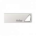 Флеш-диск 64 GB NETAC U326, USB 2.0, металлический корпус, серебристый-20PN