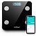 превью Весы напольные диагностические KITFORT КТ-805, электронные, вес до 180 кг, квадрат, стекло, черные