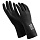 Перчатки нейлоновые MANIPULA «Микропол», полиуретановое покрытие (облив), размер 10 (XL), черные