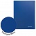 превью Папка 80 вкладышей BRAUBERG "Office", синяя, 0,8 мм