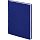 Ежедневник недатированный Альт Velvet искусственная кожа A6+ 136 листов темно-синий (110×155 мм)