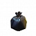 превью Мешки для мусора на 160 л Luscan черные (ПСД, 40 мкм, в рулоне 10 шт, 80×102 см)