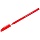 Ручка шариковая Luxor «Focus Icy» красная, 1.0мм