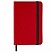 превью Блокнот МАЛЫЙ ФОРМАТ (100×150 мм) А6, BRAUBERG «Office», под кожу, 80 л., клетка, красный