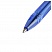 превью Ручка шариковая СТАММ «555» синяя, 0.7мм, пастель микс