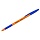 Ручка шариковая Berlingo «Tribase grip orange» синяя, 0.7мм, грип