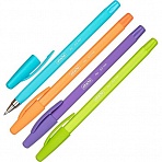 Ручка шариковая Attache Joy синяя (толщина линии 0.5 мм)