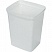 превью Ведро-контейнер 50 л, с крышкой (качающейся), для мусора, «Свинг», 74×40×35 см, серое, IDEA