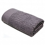 Полотенце Спарта махровое 50×90 серый опал