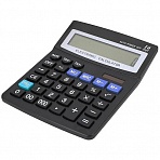 Калькулятор настольный полноразмерный Attache ATC-222-16F 16-разрядный черный