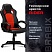 превью Кресло офисное BRABIX «Rider EX-544», экокожа черная/ткань красная