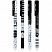 превью Ручка гелевая стираемая MESHU «Black&white» синяя, 0.5мм, корпус ассорти, софт-тач