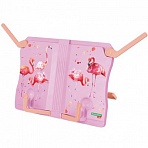 Подставка для книг и учебников BRAUBERG KIDS «Flamingo»регулируемый угол наклонапрочный ABS-пластик238061