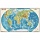 Карта настенная «Мир. Физическая карта», М-1:25 млн., размер 122×79 см, ламинированная